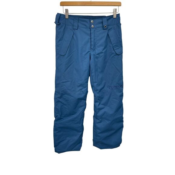 Burton Dryride Snow Ski Pants Room To Grow Blue Youth Size Large 14 / 16